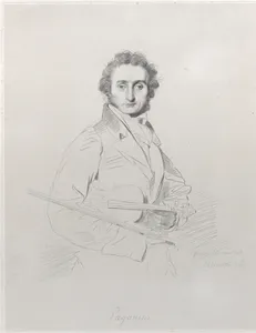 Portrait of Niccolò Paganini
