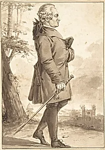 Portrait of P.-A. Caron de Beaumarchais