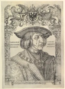Portrait of the Emperor Maximilian I in an Architectural Frame (copy)