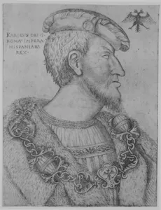 Portrait of the Holy Roman Emperor Charles V facing right
