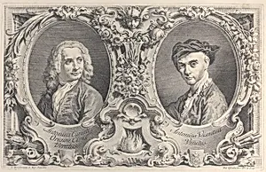 Portraits of Canaletto and Visentini