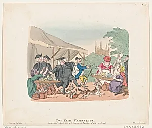 Pot Fair Cambridge by Thomas Rowlandson|Henry William Bunbury|Rudolph Ackermann, London