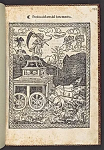 Predica del arte del bene morire (sermon on the art of dying well) by Girolamo Savonarola|Antonio Tubini