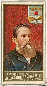 President of the Republic of Colombia, from World's Sovereigns series (N34) for Allen & Ginter Cigarettes by Allen & Ginter