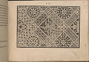 Prima Parte de' Fiori, e Disegni di varie sorti di Ricami Moderni, page 3 (recto) by Giovanni Battista Ciotti|Francesco de' Franceschi
