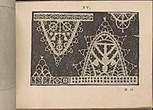 Prima Parte de' Fiori, e Disegni di varie sorti di Ricami Moderni, page 15 (recto) by Giovanni Battista Ciotti|Francesco de' Franceschi