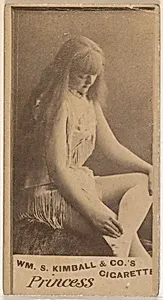 Princess, from the Actresses series (N203) issued by Wm. S. Kimball & Co. by William S. Kimball & Company