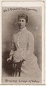 Princess Louise of Wales, from the Actresses series (N190) issued by Wm. S. Kimball & Co. by William S. Kimball & Company