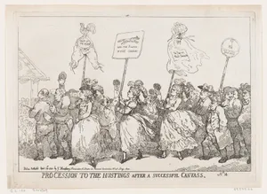 Portrait of Henrietta Ponsonby, Countess of Bessborough|George, Prince of Wales|Charles James Fox|Georgiana, Duchess of Devonshire|William Humphrey|Thomas Rowlandson
