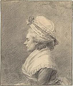 Profile of a Lady in a Bonnet