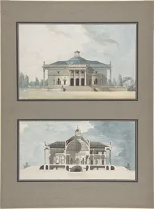 Project for a "Maison de plaisance pour un grand seigneur", Elevation and Section