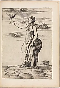 Proserpine Changing Aesculapius into an Owl by Enea Vico|Parmigianino (Girolamo Francesco Maria Mazzola)