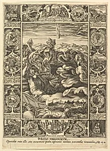 Punitio Tirannorum, from "Allegories of the Christian Faith, from Christian and Profane Allegories" by Hendrick Goltzius
