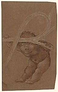 Putto Study, for the Lid of the Graham Family Piano