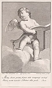 Putto with a yoke