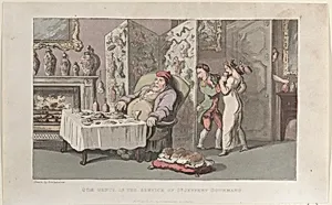 Quae Genus, in the Service of Sr. Jeffery Gourmand by William Combe|J. Diggens|Rudolph Ackermann, London|Thomas Rowlandson