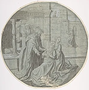 Queen Esther hears of the Decree against the Jews.