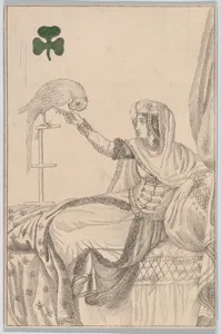 Queen (Zulemer from Algiers), from "Court Game of Geography"