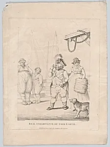 Real Inhabitants of This Earth by Henry William Bunbury|Thomas Macklin|George Shepheard