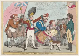Portrait of T. Blacklock|Richard Brinsley Sheridan|George III, King of Great Britain and Ireland|Edward Smith Stanley, 12th Earl of Derby|Charles James Fox|Thomas Rowlandson