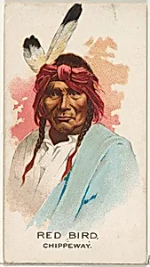 Red Bird, Chippeway, from the American Indian Chiefs series (N2) for Allen & Ginter Cigarettes Brands by Allen & Ginter