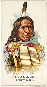 Red Cloud, Dakota Sioux, from the American Indian Chiefs series (N2) for Allen & Ginter Cigarettes Brands by Allen & Ginter