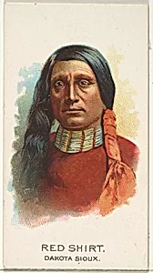Red Shirt, Dakota Sioux, from the American Indian Chiefs series (N2) for Allen & Ginter Cigarettes Brands by Allen & Ginter