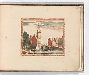 'Reguliers Toren', in: Tooneel Der Voornaamste Nederlands Huizen, En Lust Hoven, Naar T Leven Afgebeeld by Carel Allard