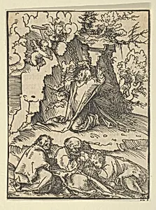 Relief with Christ on the Mount of Olives, from the Wittenberg Reliquaries by Lucas Cranach the Elder