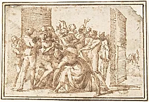 Religious Scene (Job and His Comforters?)