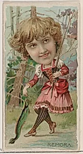 Remora, from the series Fishers and Fish (N74) for Duke brand cigarettes by W. Duke, Sons & Co.|Knapp & Company