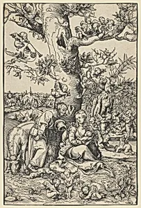 Rest on the Flight into Egypt by Lucas Cranach the Elder