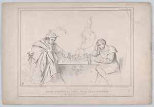 Retzsch's Extraordinary Design of Satan Playing at Chess with Man for his Soul