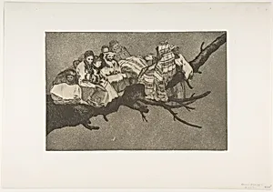 Ridiculous Folly, from the 'Disparates' (Follies / Irrationalities) by Goya (Francisco de Goya y Lucientes)