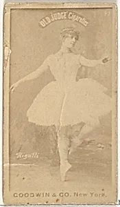 Rigatti, from the Actors and Actresses series (N171) for Old Judge Cigarettes by Goodwin & Company