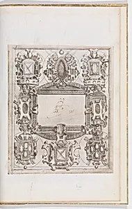 Rinceaux Panels, One Fontainebleau School Cartouche