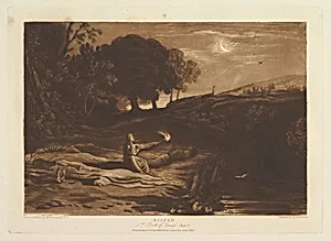 Rispah, 2nd Book of Samuel, Chapter 21 (Liber Studiorum, part IX, plate 46) by Joseph Mallord William Turner|Robert Dunkarton|Joseph Mallord William Turner