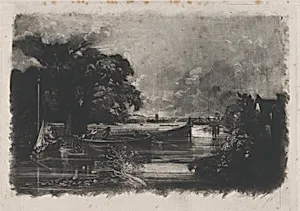 River Stour by David Lucas|John Constable