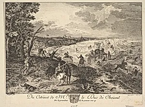 Robbery on a Road after a painting in the collection of the Duc de Choiseul by Jan Brueghel the Elder|Louis Germain