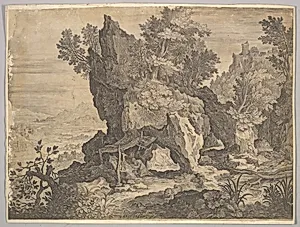 Rocky Landscape with St. Jerome