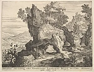 Rocky Landscape with St. Jerome