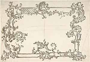 Rococo Design for a Frame