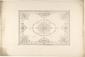 Rococo Style Ceiling Design