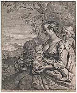 Roma Mother with Children