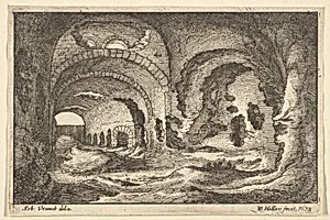 Roman remains at Tivoli, from "Roman Ruins"