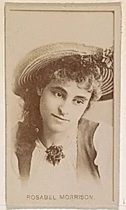 Rosabel Morrison, from the Actresses series (N245) issued by Kinney Brothers to promote Sweet Caporal Cigarettes by Kinney Brothers Tobacco Company