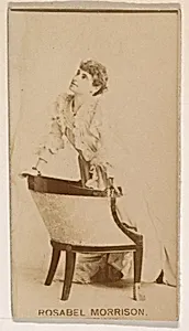 Rosabel Morrison, from the Actresses series (N245) issued by Kinney Brothers to promote Sweet Caporal Cigarettes by Kinney Brothers Tobacco Company