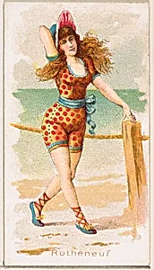 Rotheneuf, from the Fancy Bathers series (N187) issued by Wm. S. Kimball & Co. by William S. Kimball & Company