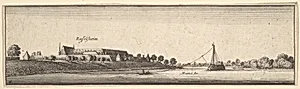 Rüsselsheim by Wenceslaus Hollar