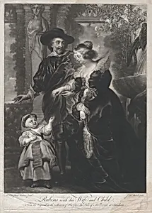 Rubens with his Wife and Child